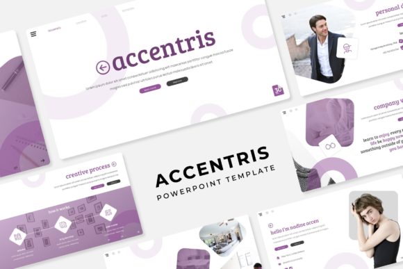Accentris: A Professional Presentation Template for Modern Design