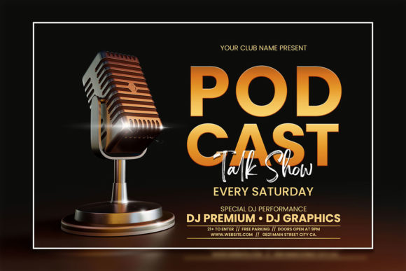 Crafting a Luxe Brand Vibe: The Black Gold Podcast Template