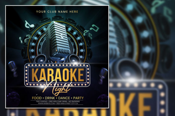 Designing a Buzz-Worthy Karaoke Night Social Media Flyer
