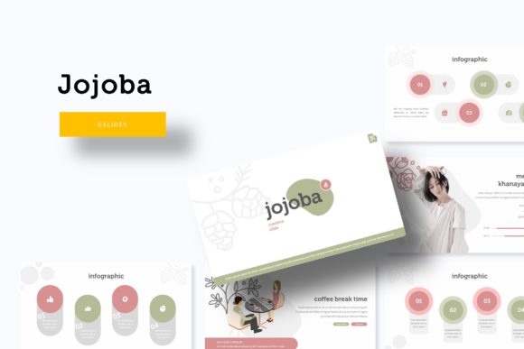 Jojoba Google Slide Template: Clean, Modern Presentation Design