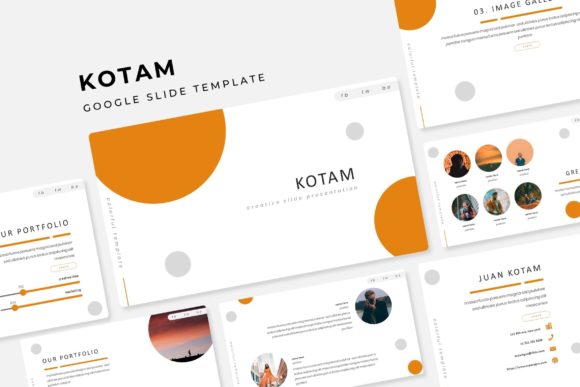 Kotam: Your Go-To Google Slide Template for Polished Presentations