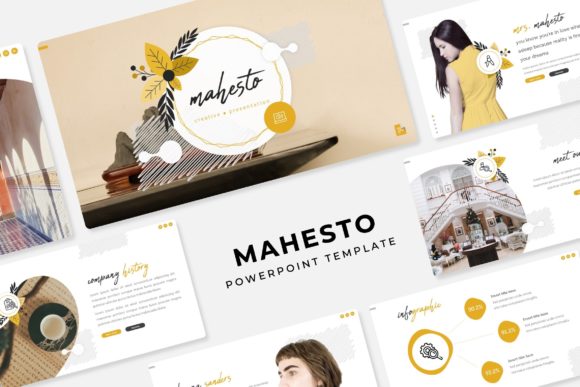 Mahesto Power Point Template: A Visual Toolkit for Modern Presentations