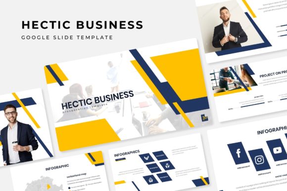 Master Your Next Pitch with the Hectic Business Google Slides Template