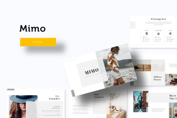 Mimo Google Slide Template: A Designer's Guide to This Colorful Asset