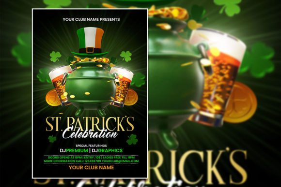 Modern Saint Patrick's Day Poster & Flyer Template: A Designer's Guide