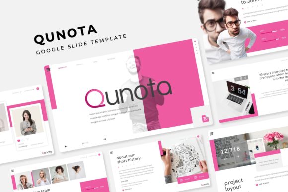 Qunota Google Slide Template: A Comprehensive Design Toolkit for Modern Professionals