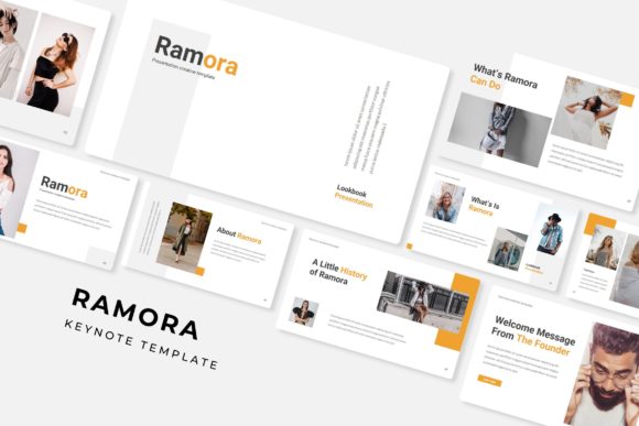 Ramora: A Versatile Keynote Template for Modern Presentations