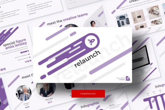 Relaunch Your Presentations: A Modern Template for Bold Ideas