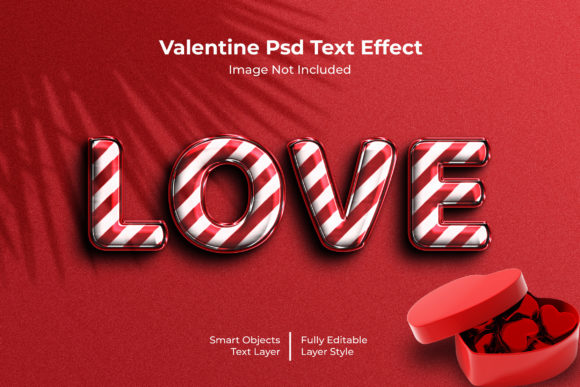 Romance Meets Design: The Valentine's Text Styles Effect Mockup