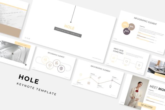 Transform Your Next Pitch with the Hole Keynote Template